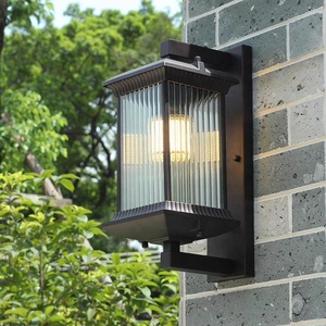 Hiện Đại Tối Giản Nước Bằng Chứng Màu Đen Ánh Sáng Sân Vườn Ngoài Trời Tường Đèn Ban Công Hành Lang Trang Trí Ngoài Trời Tường Đèn Ánh Sáng - Product Image 6