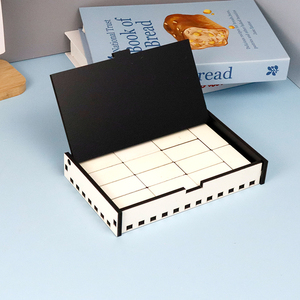 Venta al por mayor personalizado en blanco sublimación Domino Set de un solo lado de doble cara imprimible Domino Set con caja de almacenamiento - Product Image 3