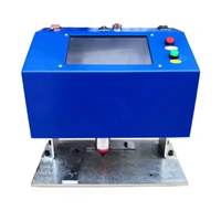 Máquina de Marcado Portátil, Maquinaria de Grabado en Metal, Máquina de Marcado Operada por Batería, Grabado de Número de Chasis con Pantalla Táctil