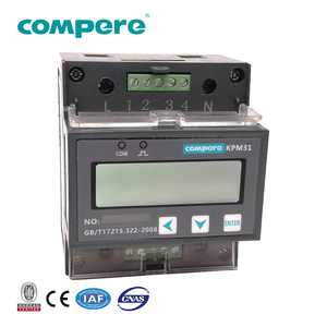 KPM31 4 tarifa carril DIN monofásico Smart Digital medidor de energía <span class=keywords><strong>prepago</strong></span> con RS 485 modbus - Product Image 3
