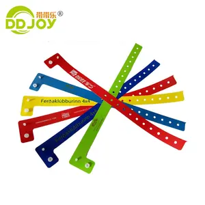 DingBa Новые товары браслет рекламный подарок на заказ пластиковый браслет