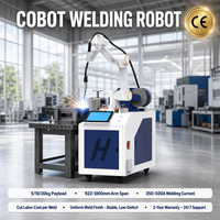 Robot de soudage, charge utile de 10 kg, cobot 6 axes, portée de 1800 mm, soudage MIG, haute précision, structure en acier robuste