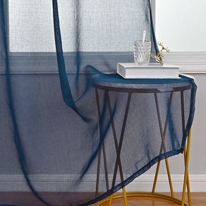 Rideaux transparents blancs modernes Rideaux tissés bon marché pour la maison Hôtel Café Élégant pour le salon - Product Image 3