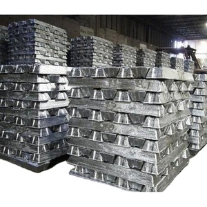 Manufacturer High Quality A7 A9 Aluminum <b>Ingot</b> 99.7% 99.99 Aluminum <b>Ingots</b> - Product Image 1