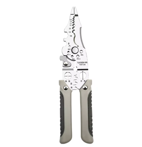 Pince à dénuder automatique multifonctionnelle en acier inoxydable, anti-ESD, pour connecteurs de câbles, avec poignée souple - Product Image 1