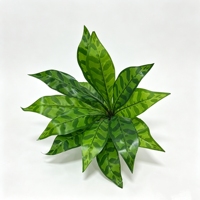Plantes artificielles suspendues au plafond, 7 branches, fausses feuilles de fougères persanes tropicales, en tissu PE, pour décoration de bureau