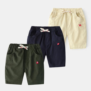Pantalones Deportivos para Niños al por Mayor, Cintura Elástica, Transpirables, Pantalones Cortos Tipo Jeans para Niño - Product Image 1