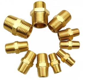 Shelily JLB-3009 nam núm vú khớp nối bằng bề mặt mịn ống đồng phù hợp cung cấp nước ỐNg Lót đầu NPT chủ đề giả mạo - Product Image 2