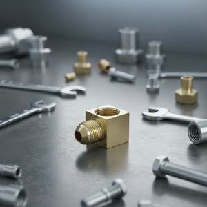 وصلة ضغط من الفولاذ المقاوم للصدأ بدون تشوه، موصل تركيبات الأنابيب، تصنيع بماكينات التحكم الرقمي بالحاسوب، محول للتصنيع LC - Product Image 2