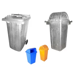 Environmentally Friendly Material Rotomolding Process OEM Customized Trash Cans Moulds