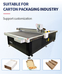 Machine de découpe automatique multifonctionnelle pour carton et autocollants, composants principaux avec moteur Delta - Product Image 2
