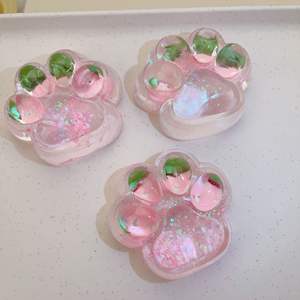 CHENXI Juguetes Sensoriales de Alta Calidad Súper Suaves con Forma de Pata de Gato, Juguetes Antiestrés Blandos Transparentes con Forma de Patas, Venta al por Mayor - Product Image 5