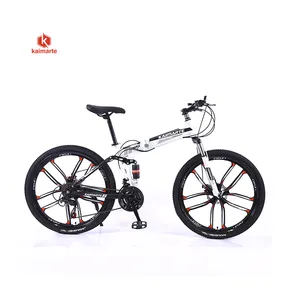 Ücretsiz kargo 20/24/26/27.5/29 inç 21 hız kat bisiklet karbon katlanır dağ bisikleti