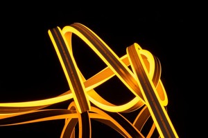 Powered Double Side <b>Led</b> Neon Strip Light Low Voltage Safe Touch Silicone Neon for <b>Tv</b> <b>Backlight</b> and Desk - Product Image 3