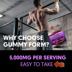 Private Label <b>Creatine</b> Gummies with <b>Creatine</b> Monohydrate Natural Herbal Dietary Supplements Muscle Size Strength Energy Boost - Product Image 3