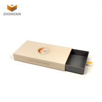 Boîtes d'emballage de tiroir en carton de fond de tapis de spécifications personnalisées pour les appareils de beauté produits de cadeaux cosmétiques