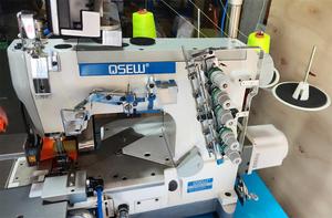 QS-600PL 자동 티셔츠 바닥 헤밍 연동 재봉틀 슬리브 헤밍 재봉틀 - Product Image 5