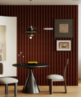 Nouveau panneau mural intérieur WPC, panneau mural en PVC intérieur, imperméable, multi-styles, panneau mural WPC, décoration murale intérieure
