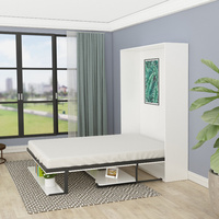 Meubles chinois de nouvelle conception en gros, armoire, lits Murphy, lit mural horizontal avec une longue durée de vie