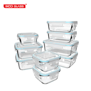 18 Piece Glass Food Storage Containers with Lids Glass Meal Prep Containers Glass Containers for Food Storage with Lids