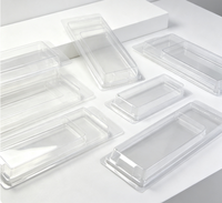 Lot de 5 protège-cartes transparents Best-seller avec gaufrage en matériaux recyclés pour la protection des cartes de présentation de voitures