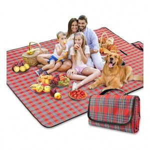 Custom Design Waterproof Backing Picknick <b>Blanket</b> Portable Foldable Mat for Beach <b>Picnic</b> Camping Hiking - Product Image 1