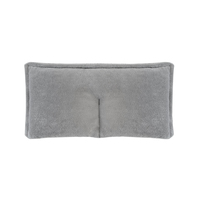 Coussin oculaire lesté personnalisé, pliable et portable, à double tissu avec graines, pour la méditation, le yoga et le soulagement des douleurs oculaires