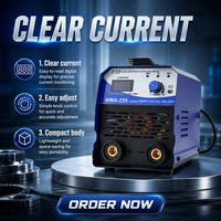 Machine à souder à l'arc ZSX 150A pour l'acier, portable, modèle IRON-MMA-255, 220V/380V, 2 phases