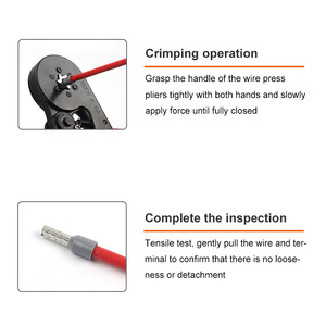 Terminatore isolato terminatore isolato con connettore a crimpare resistente da 1250 pezzi - Product Image 6
