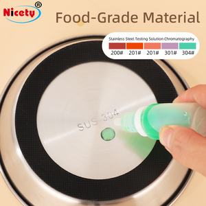 ידידותי לסביבה, עמיד זול קל נקי ללא החלקה 304 נירוסטה מזון כיתה 15 ס "מ להאכיל קערה חיצונית - Product Image 2