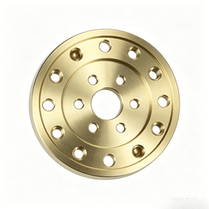 Custom CNC Machining for Machining Brass <b>Washer</b> Turning Milling Components OEM Precision <b>Copper</b> Parts Fabrication Service - Product Image 3