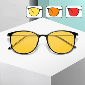 <span class=keywords><strong>Gafas</strong></span> de Moda Amarillas para Juegos, <span class=keywords><strong>Montura</strong></span> Cuadrada TR90, <span class=keywords><strong>Gafas</strong></span> de Visión Nocturna para Computadora, Anti Luz Azul, Bloqueo de Luz Azul - Product Image 1