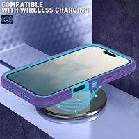 Étuis Defender pour iPhone 16 15 Pro Max 14 13 12 11 Plus Clip de ceinture Couverture arrière pour le sport