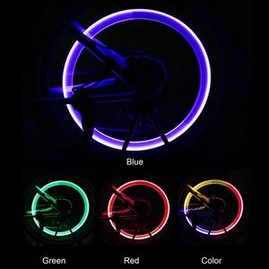 Lumières de roue blanches LED Valves de <span class=keywords><strong>pneu</strong></span> Lumière au néon Lampe de <span class=keywords><strong>pneu</strong></span> LED étanche pour accessoires de voiture à moteur - Product Image 3
