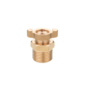 Vanne de vidange en cuivre M10x1 de type papillon pour pièces de compresseur d'air - Product Image 1