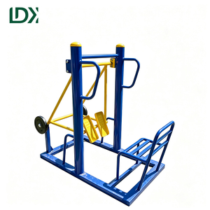 Outdoor Leg Press Machine <b>Seated</b> Leg Press Gym Equipment Pedaling Machine Fitness Equipment for Park/community - Product Image 1