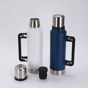 Thermos isotherme sous vide 1,0 L 1,4 L 1,9 L Bouteille d'eau en acier inoxydable Sports de plein air Voyage Camping - Product Image 1