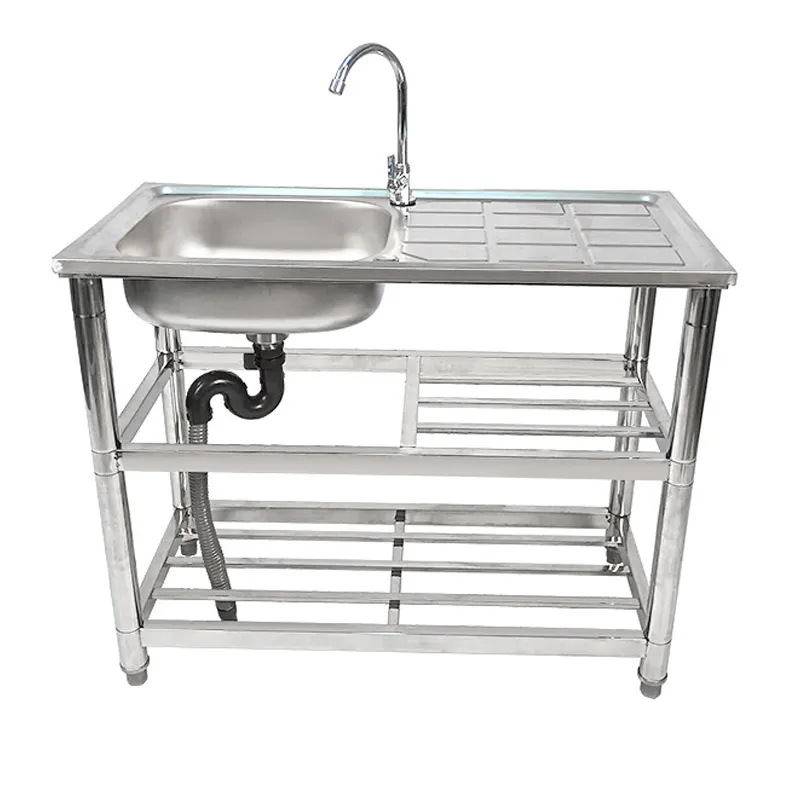 Bồn Rửa Sâu Ngoài Trời Tự Đứng Bằng Inox Bồn Rửa Nhà Bếp Bồn Rửa Sân Vườn