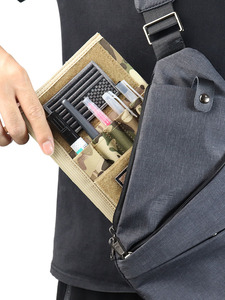 Funda Protectora para Cuaderno de Nylon y Poliéster con Camuflaje, Múltiples Ranuras para Bolígrafos, Portátil, para Senderismo y Actividades al Aire Libre - Product Image 4