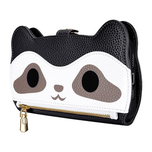 Funda Magnética Hecha a Mano con Diseño de Cara de <span class=keywords><strong>Mapache</strong></span> para iPhone 18 Pro Max/iPhone 18 Pro, Soporte y Organizador Tipo Cartera con Correa Cruzada para iPhone 18/17 - Product Image 5