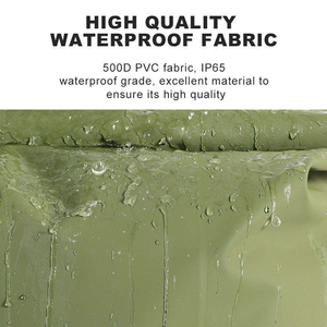 High-end Unisex Outdoor Waterproof Polyester Backpack with Zipper Closure 20-36L Capacity <b>Floating</b> Dry Design for Travel - Product Image 6