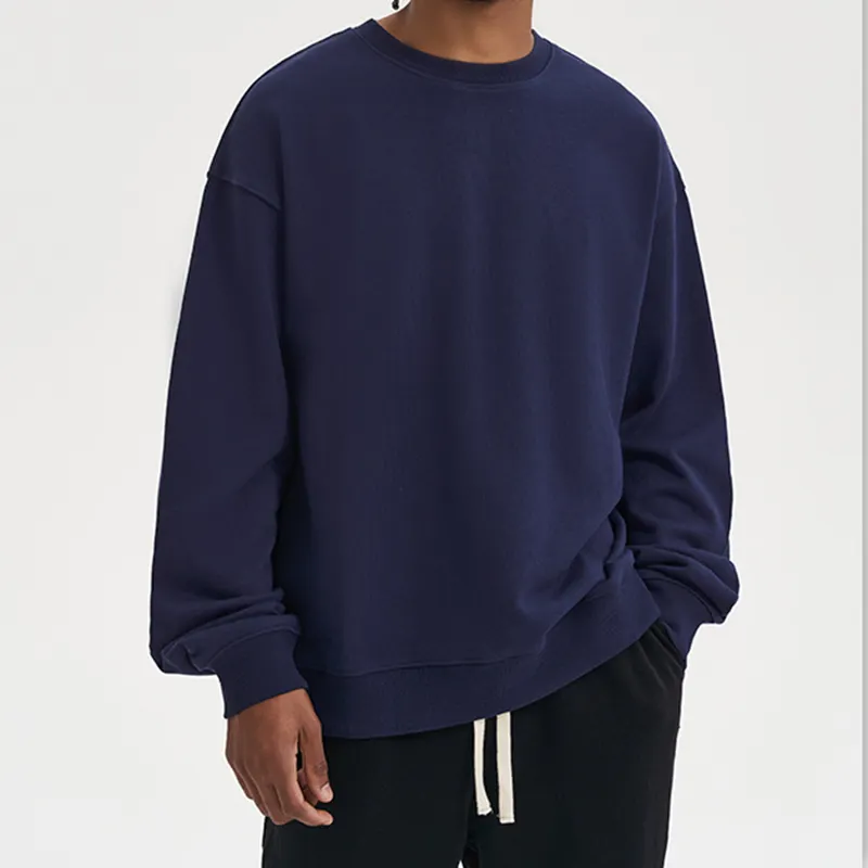 Hiver Surdimensionné Uni 100, Sweats à capuche en coton vierge Bulk Custom Plus Size Pullover Unisex Mens Hoodies Sweatshirts/