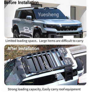 Accessoires tout-terrain BYD Leopard 8, <span class=keywords><strong>porte</strong></span>-bagages en aluminium, <span class=keywords><strong>porte</strong></span>-bagages de toit de voiture, plateforme de toit pour accessoires Leopard <span class=keywords><strong>5</strong></span> - Product Image 6