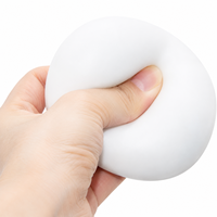 Lot de 12 blocs de savon en argile craquante ASMR, jouet sensoriel anti-stress à presser, en boîte PVC