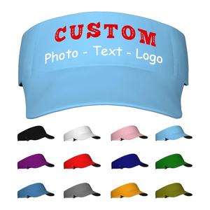 Viseras de béisbol visera personalizada gorra de sol viseras personalizadas sombrero para hombres y mujeres, sombreros personalizados diseñe su propio nombre de logotipo de texto - Product Image 1