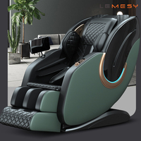 Nouveau design 2023, best-seller, fauteuil de massage SL Track pour le corps entier, traitement de santé, 4D, zéro gravité, grand écran LCD, musique sans fil