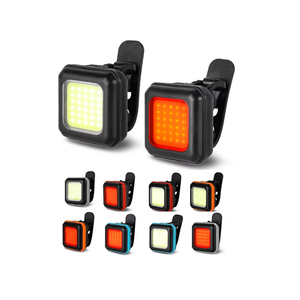 <span class=keywords><strong>Lampe</strong></span> <span class=keywords><strong>de</strong></span> Vélo à 3 Modes d'Éclairage, <span class=keywords><strong>Rechargeable</strong></span> par USB, Phare Avant et Feu Arrière, Ensemble <span class=keywords><strong>de</strong></span> Lumières LED 150 mAh pour Vélo - Product Image 1