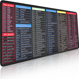 Photoshop <span class=keywords><strong>PPT</strong></span> WORD EXCEL CAD AI CorelDraw Tapis de bureau Clavier Raccourci Tapis de souris - Product Image 1