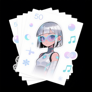 Étiquettes autocollantes en vinyle imperméables personnalisées découpées et découpées Kiss Cut - Product Image 3