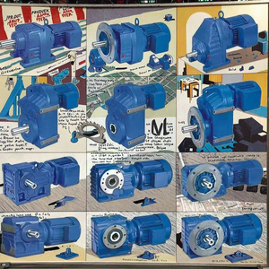 Réducteurs à vis sans fin hélicoïdaux de fabrication professionnelle, boîte de vitesses ODM personnalisable, rapport 20:1, 200 CV, montage au pied, HGC, garantie 3 ans - Product Image 6